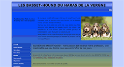 Desktop Screenshot of basset-hound-fr.com